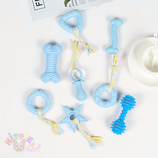 Set de 5 jucării pentru dentiția câinilor