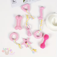 Set de 5 jucării pentru dentiția câinilor